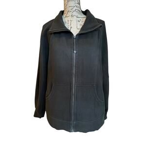 Lululemon Black Full-Zip Jacket Size M/L AthleisureStyle Streetwear Activewear